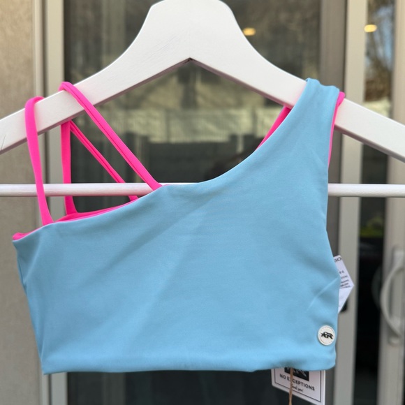 NWT Tiger Friday Dancewear May Reversible Crop Size CL Color Cotton Candy - Picture 4 of 12